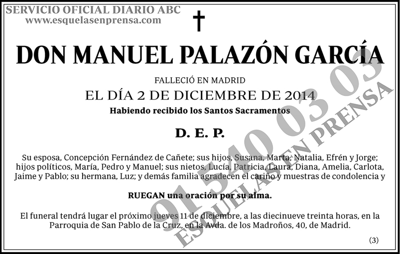 Manuel Palazón García